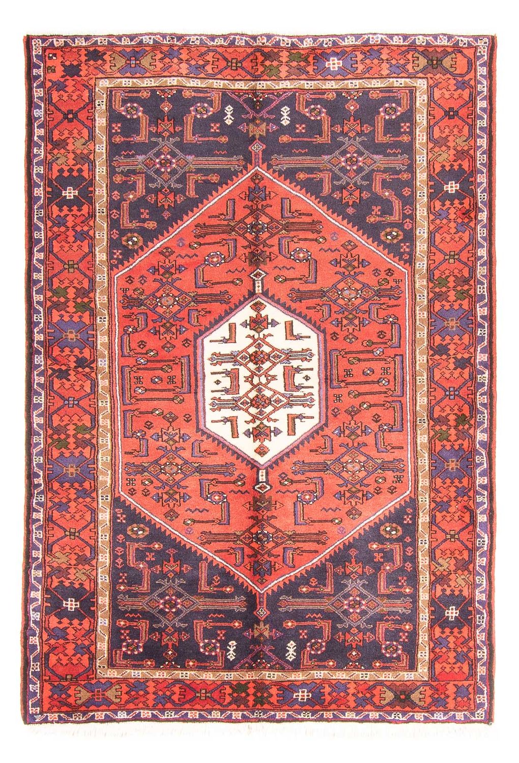 Perser Rug - Nomadic - 194 x 131 cm - red