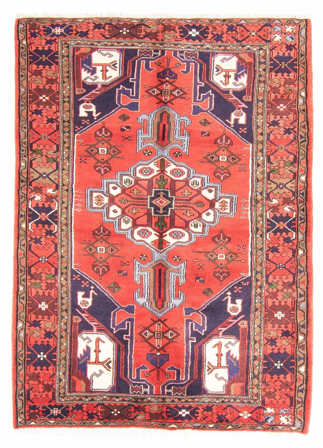 Perser Rug - Nomadic - 185 x 135 cm - red