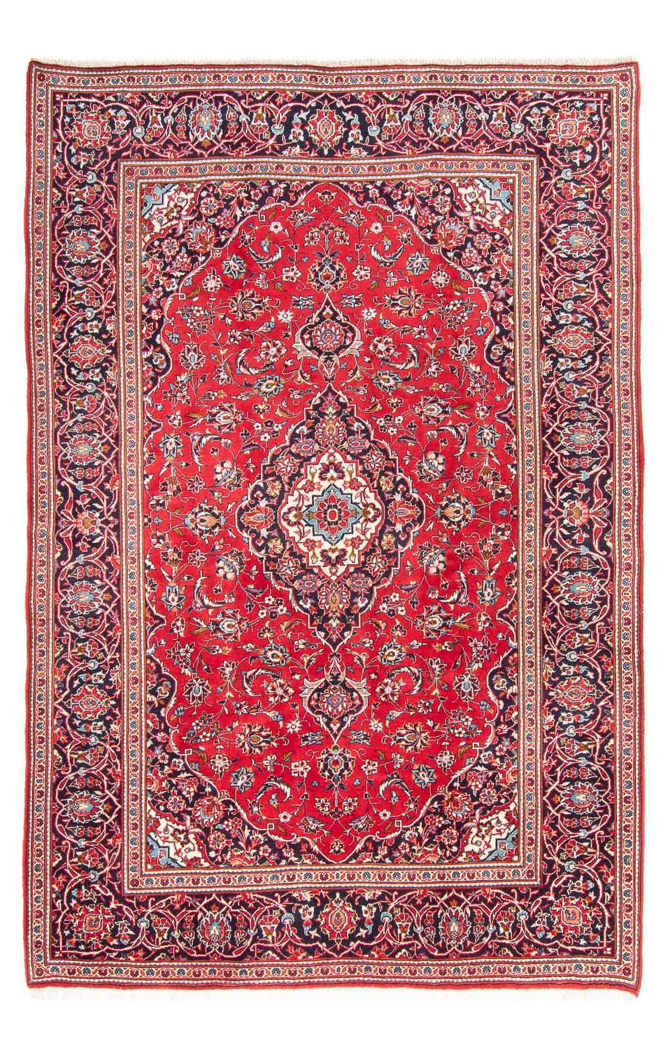 Perser Rug - Keshan - 304 x 202 cm - red