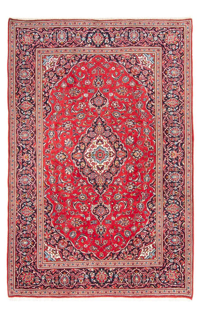 Kashan Rug 202x304cm - Persian Rugs - red