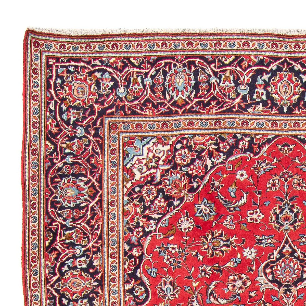 Perser Rug - Keshan - 304 x 202 cm - red