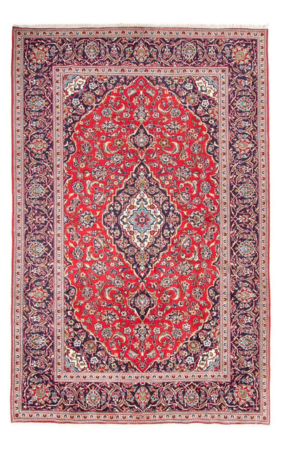 Kashan Rug 195x307cm - Persian Rugs - red