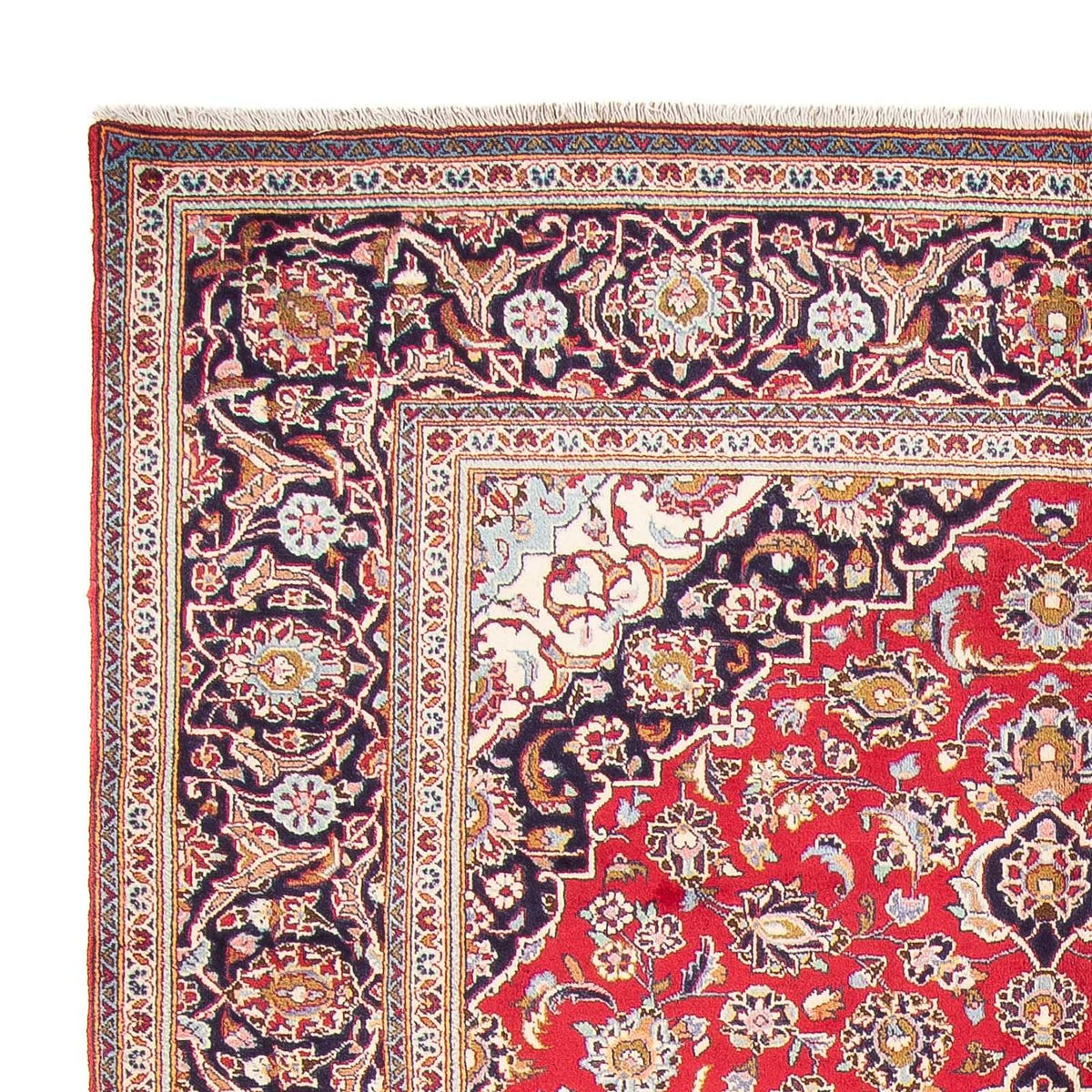 Perser Rug - Keshan - 300 x 195 cm - red