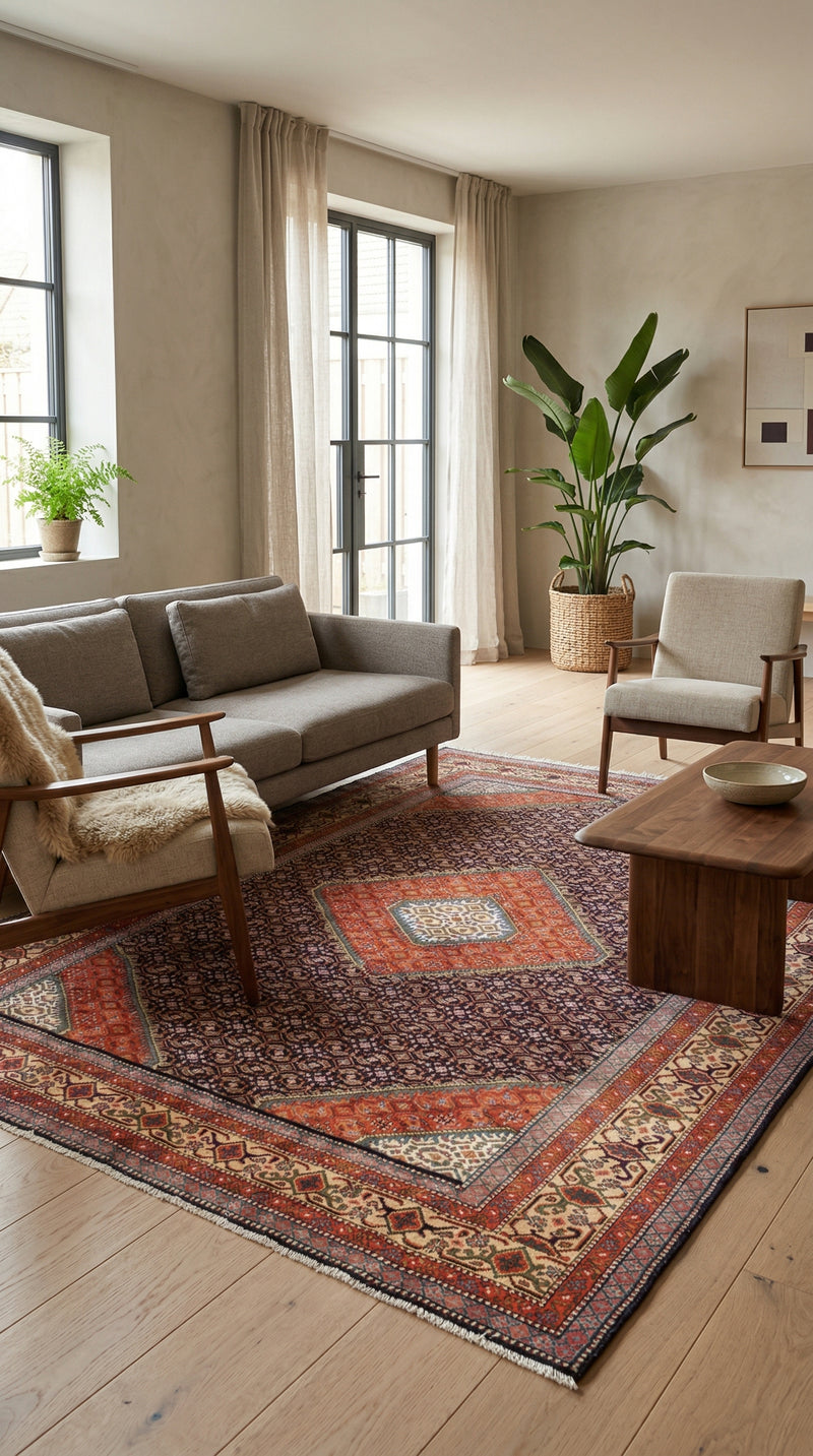 Täbriz Teppich 276x208cm - Perserteppich