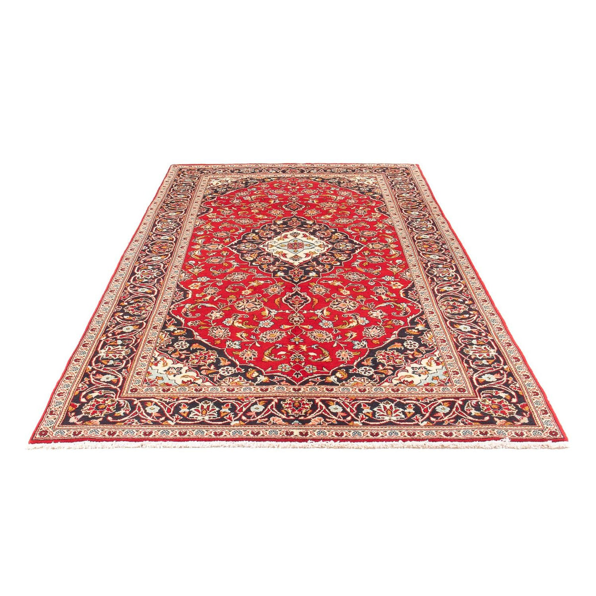 Perser Rug - Keshan - 295 x 145 cm - red