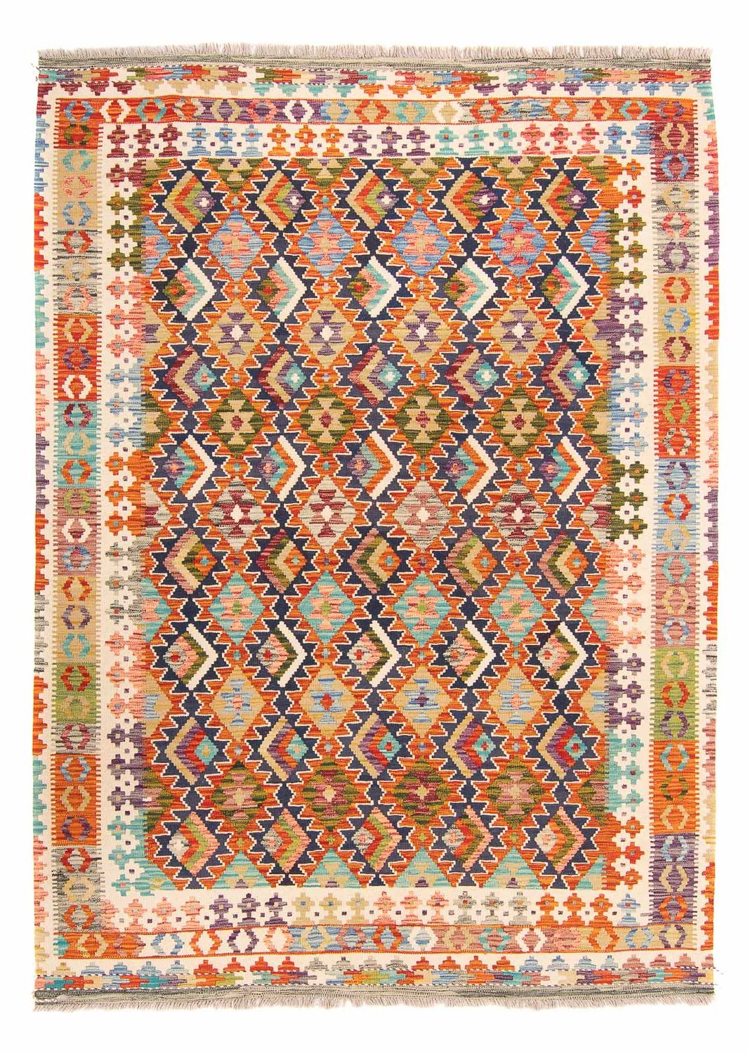 Kelim Rug - Oriental - 250 x 184 cm - multicolored