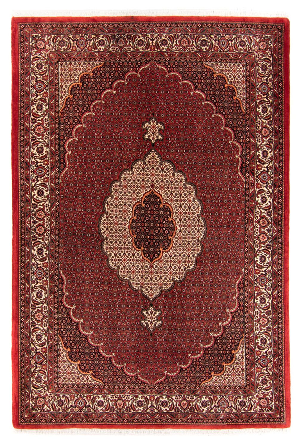 Perser Rug - Bidjar - 234 x 168 cm - red
