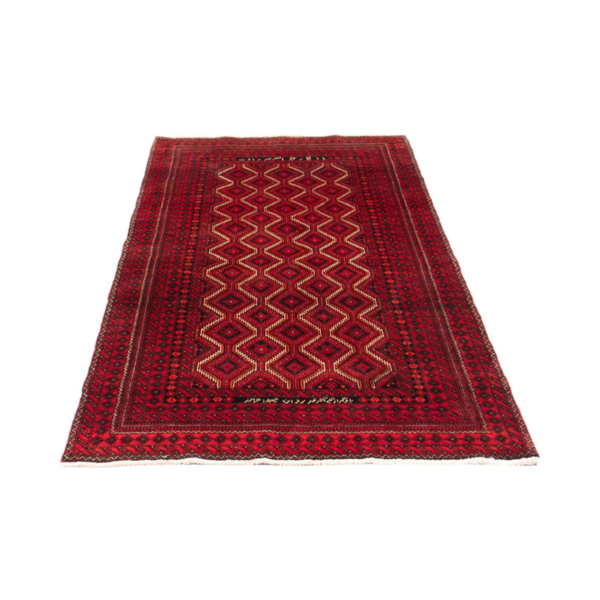 Runner Belutsch Rug - 198 x 92 cm - red