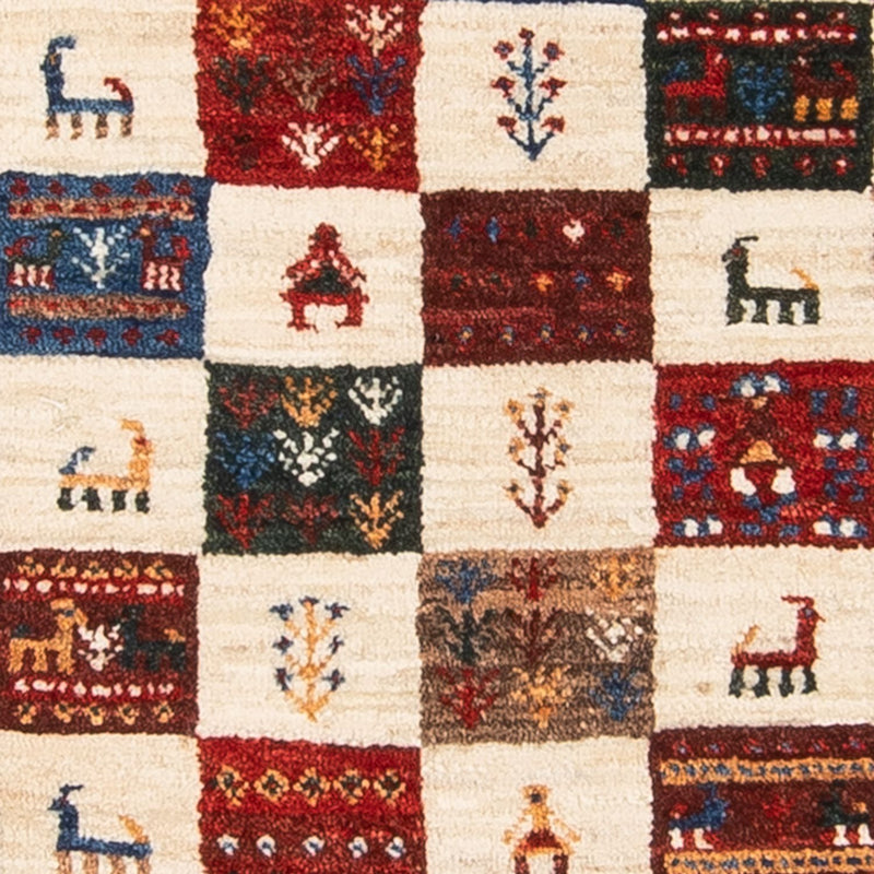 Gabbeh Rug - Loribaft Perser - 129 x 81 cm - multicolored