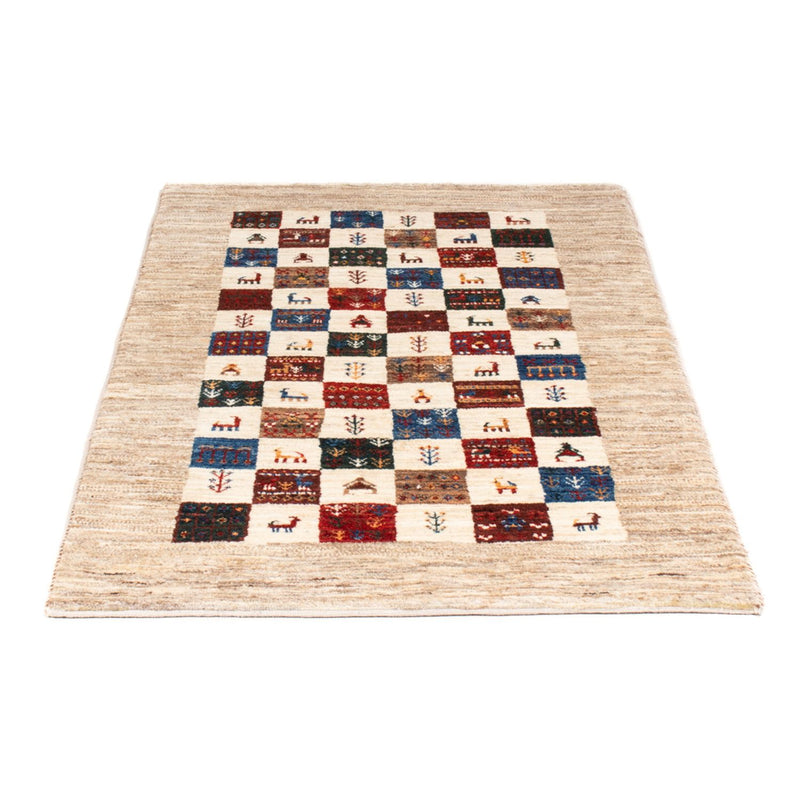 Gabbeh Rug - Loribaft Perser - 129 x 81 cm - multicolored