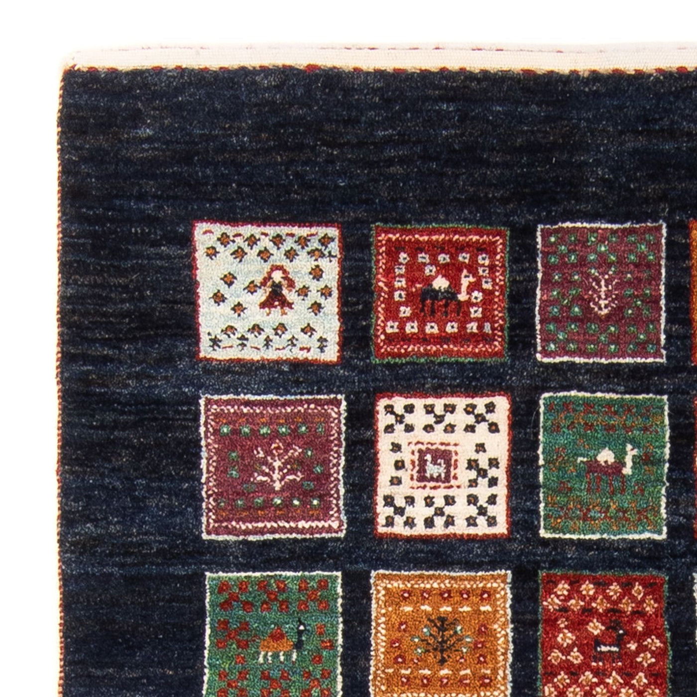 Loribaft Rug 120x87cm - Perserteppich Wollteppich