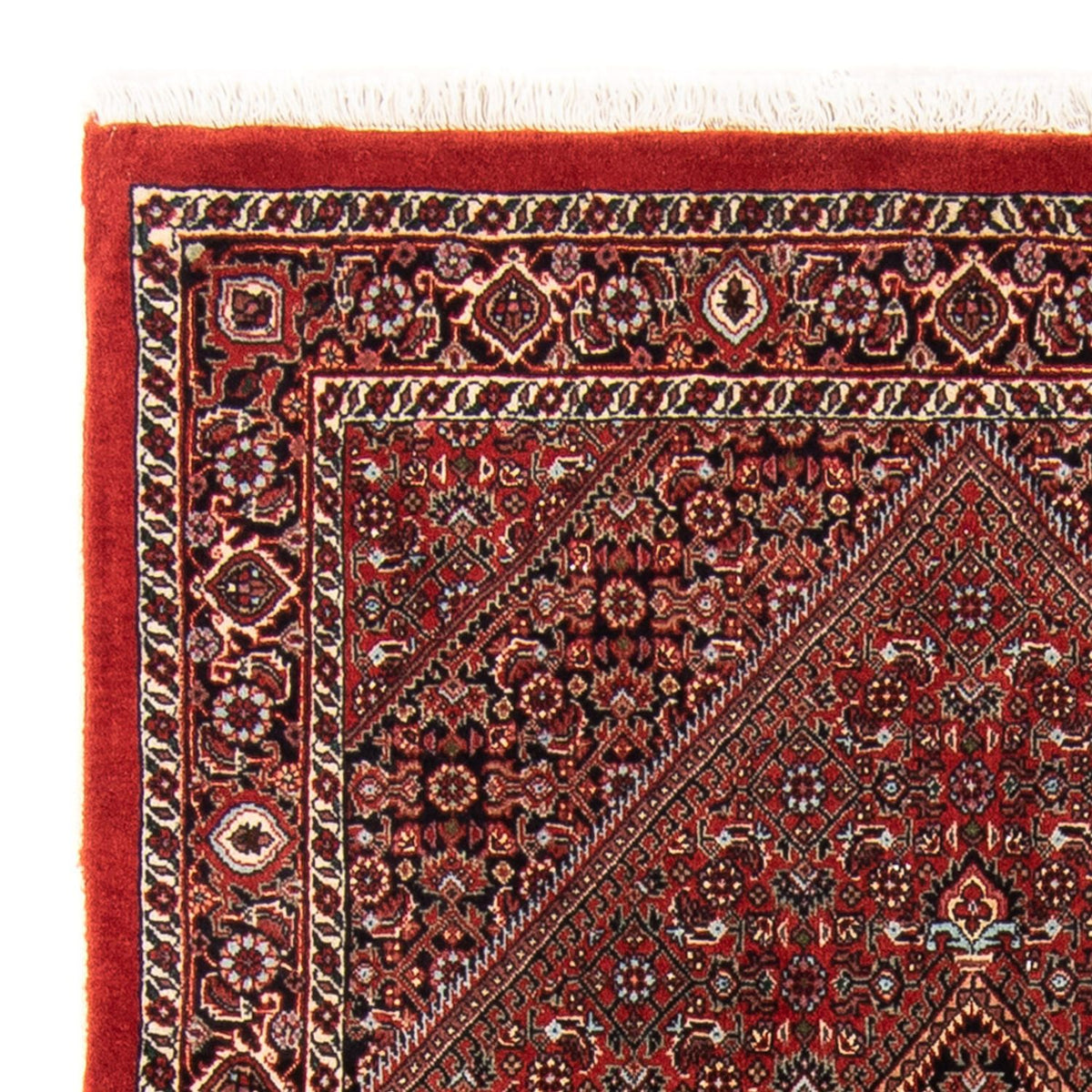 Perser Rug - Bidjar - 140 x 92 cm - red