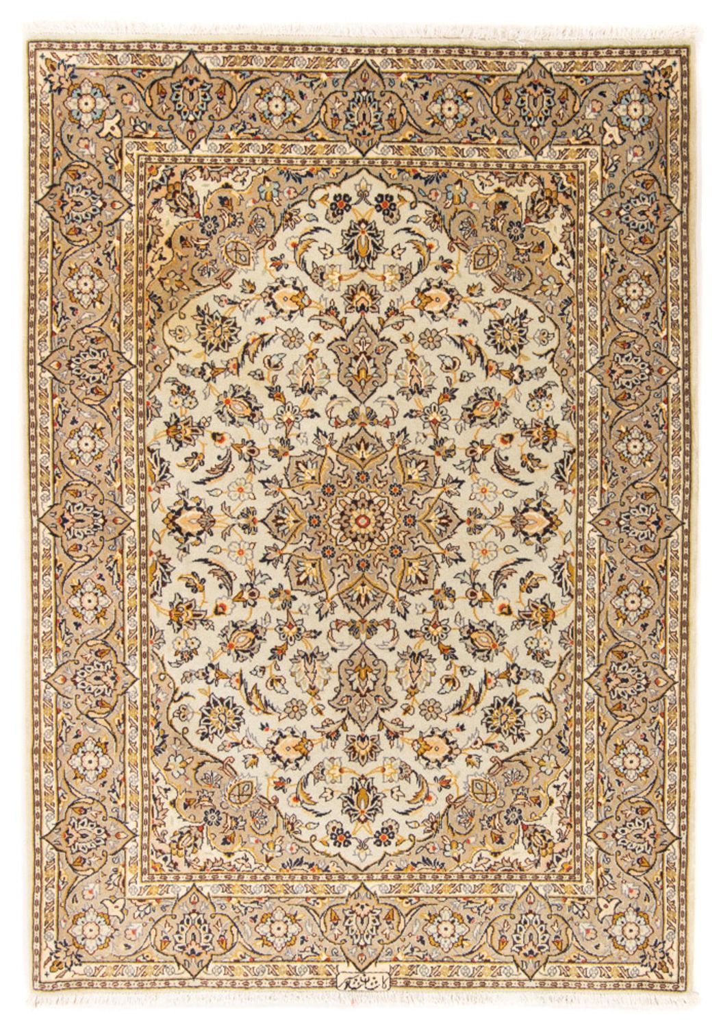 Perser Rug - Keshan - 171 x 118 cm - beige