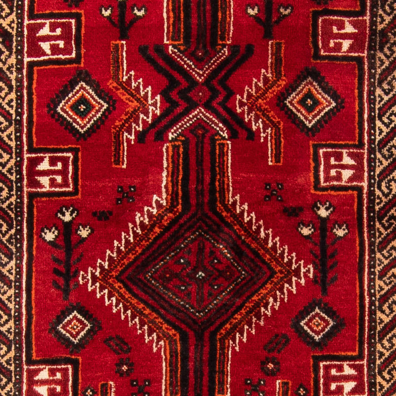 Runner Belutsch Rug - 211 x 102 cm - red