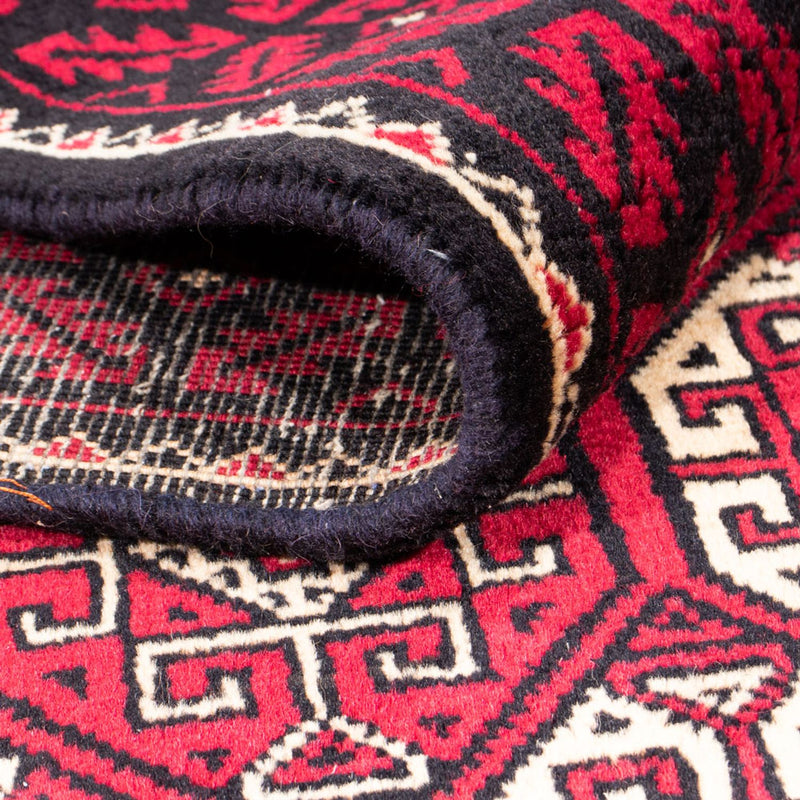 Runner Belutsch Rug - 198 x 102 cm - red