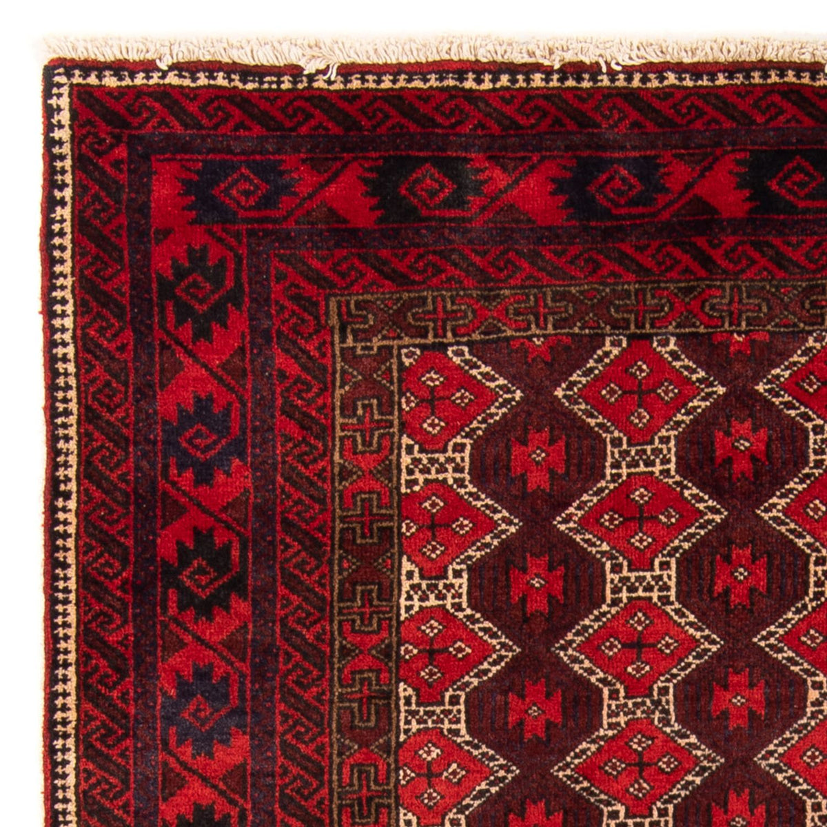 Runner Belutsch Rug - 190 x 95 cm - red