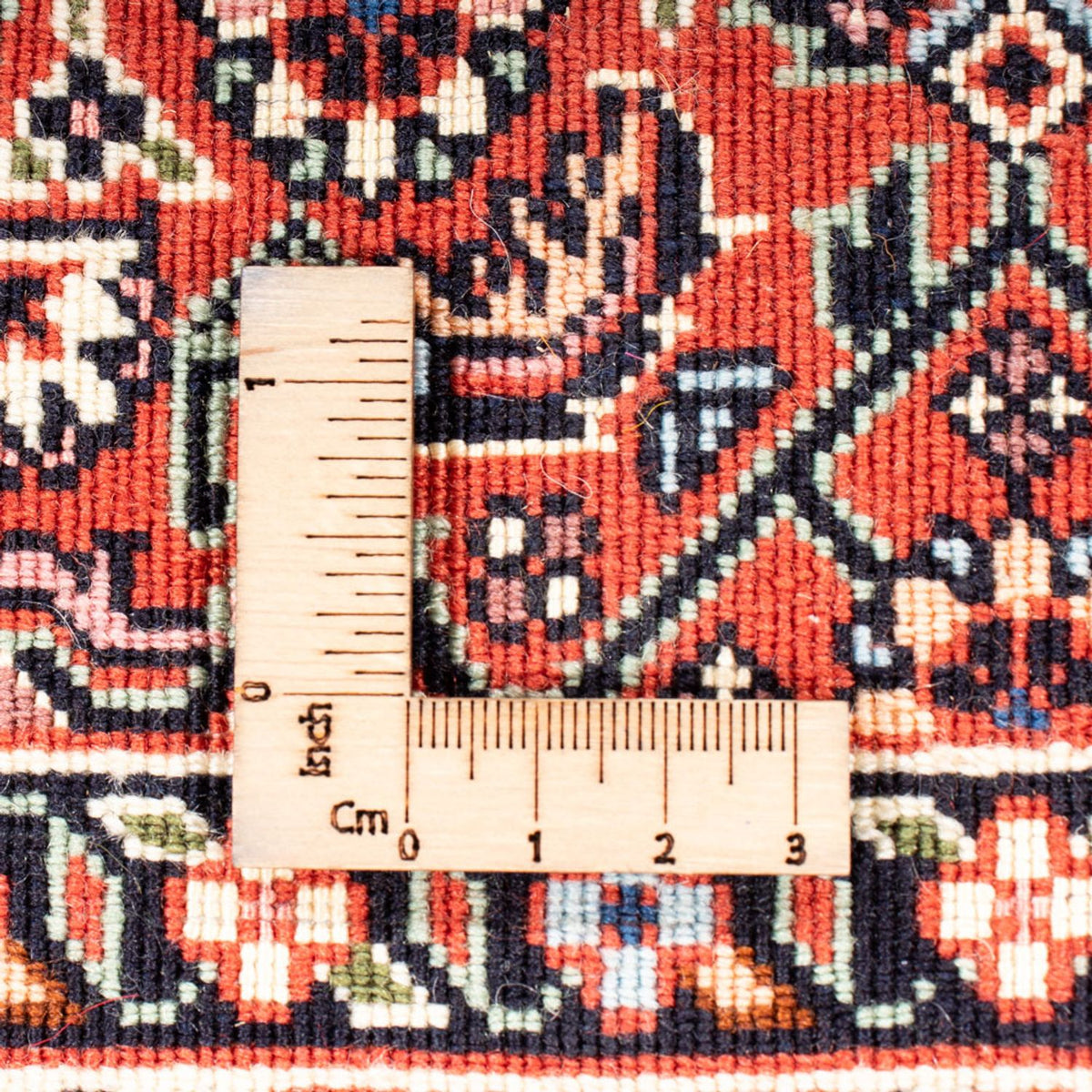 Runner Perser Rug - Bidjar - 205 x 102 cm - red