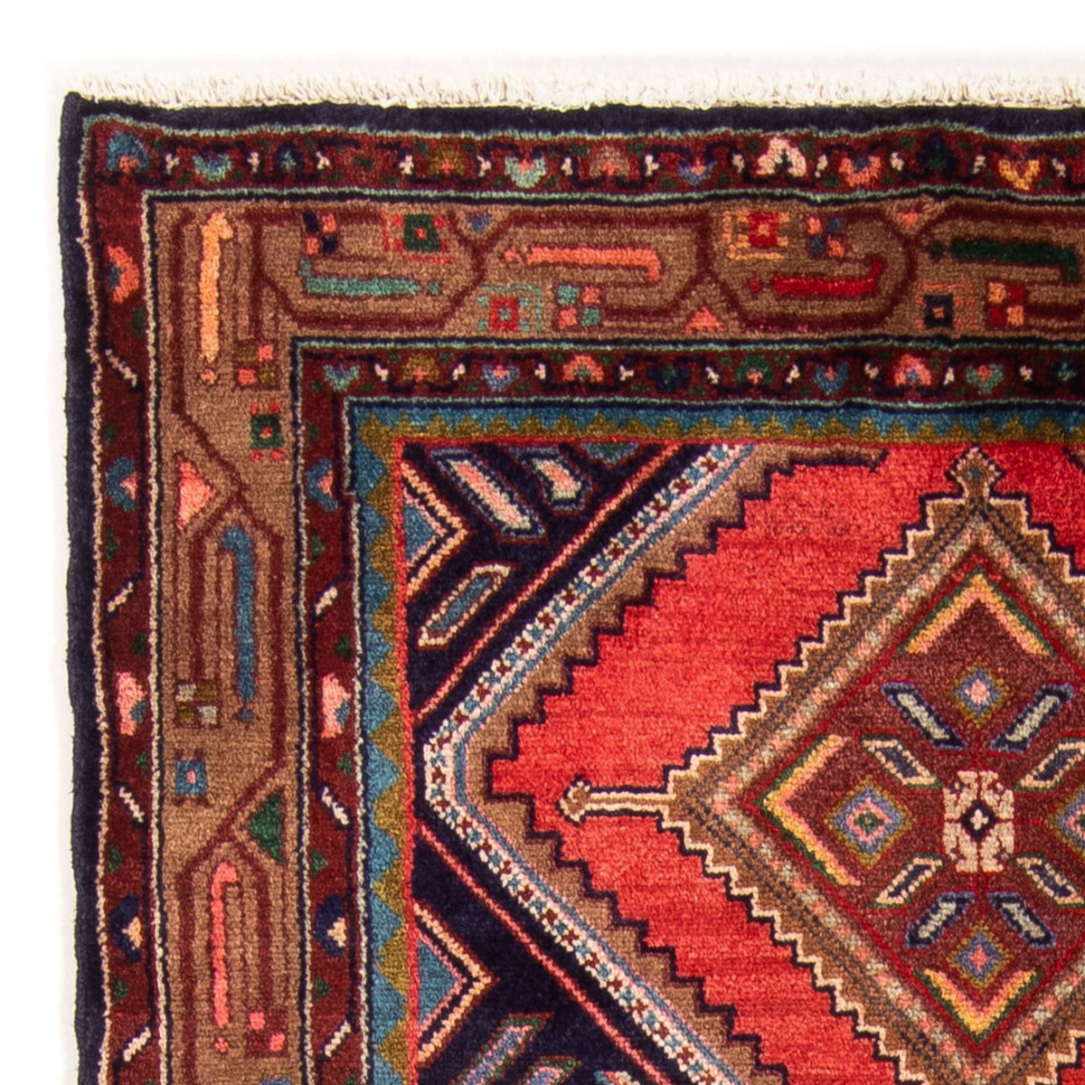 Runner Perser Rug - Nomadic - 202 x 102 cm - red