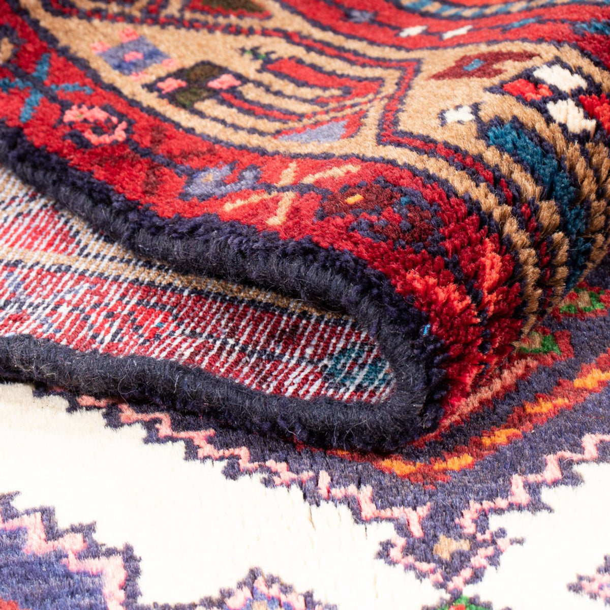 Runner Perser Rug - Nomadic - 201 x 98 cm - red