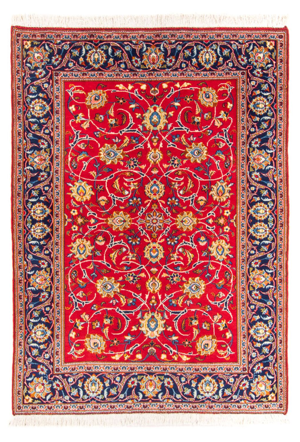 Perser Rug - Keshan - 224 x 161 cm - red