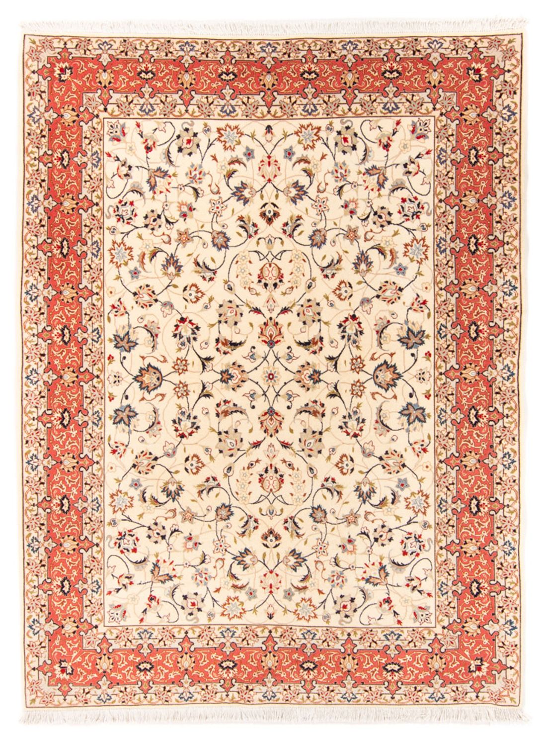 Perser Rug - Tabriz - Royal - 210 x 154 cm - cream