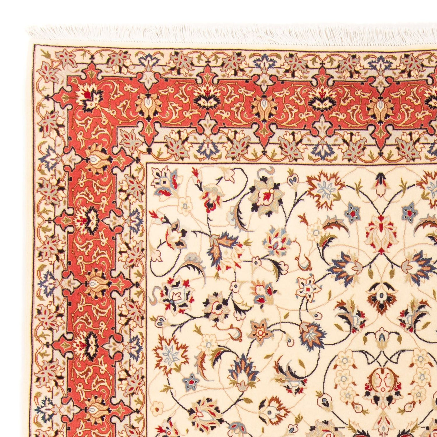 Tabriz - 50 Raj Rug 210x154cm - Persian Rugs