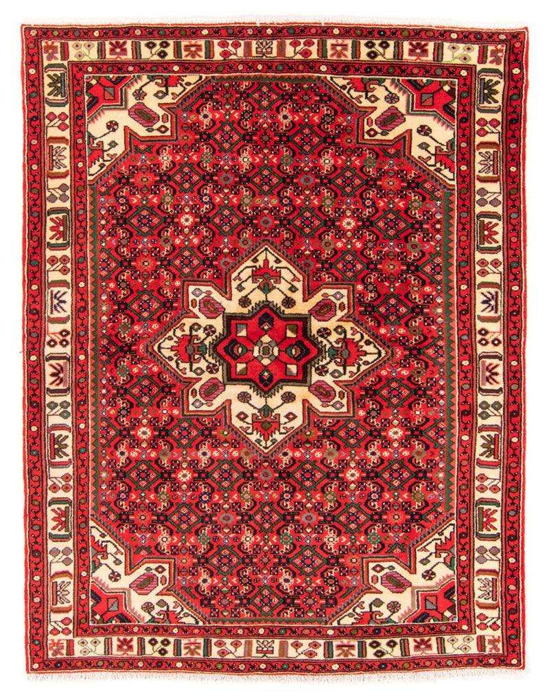 Perser Rug - Nomadic - 198 x 150 cm - red