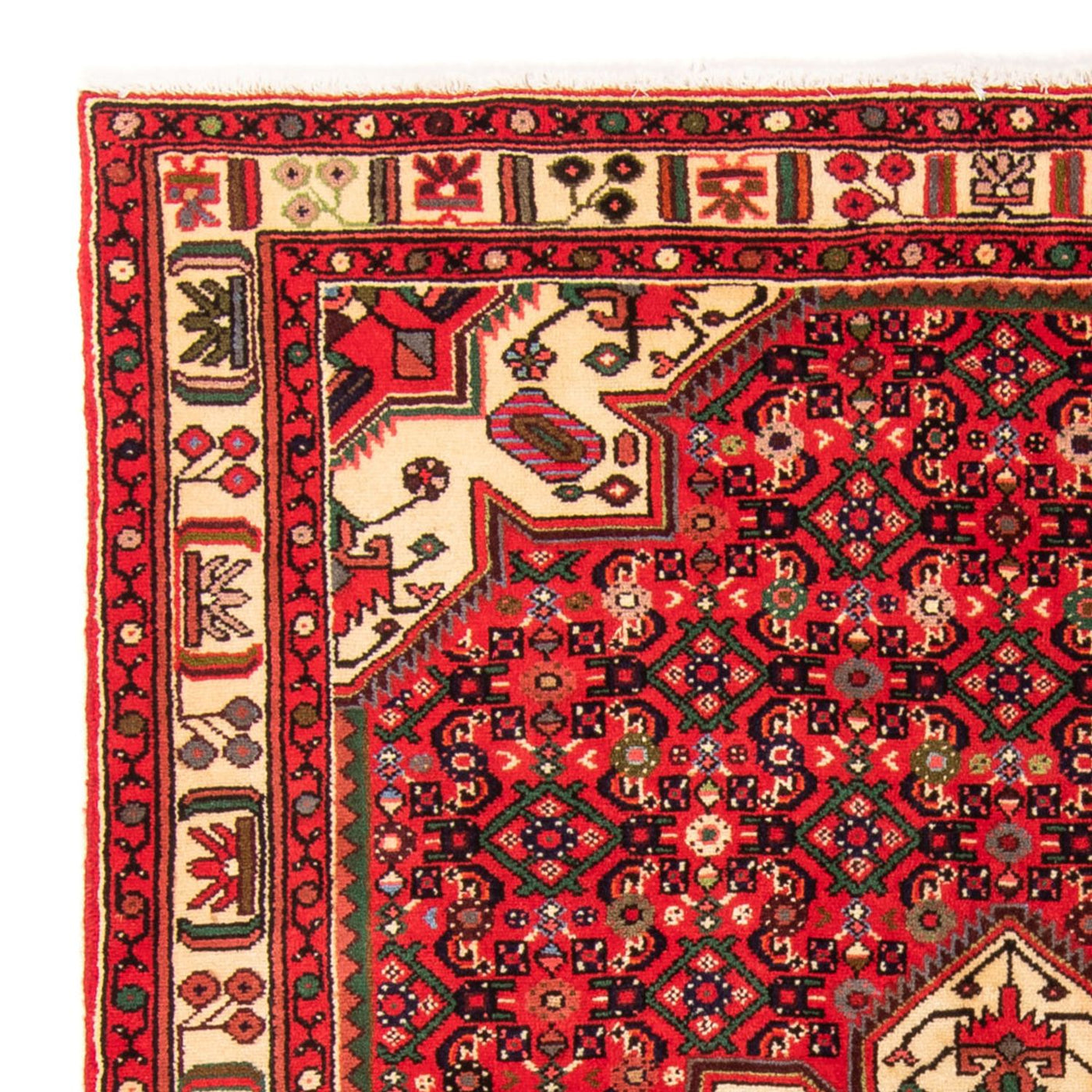 Hosseinabad Rug 198x150cm - Persian Rugs