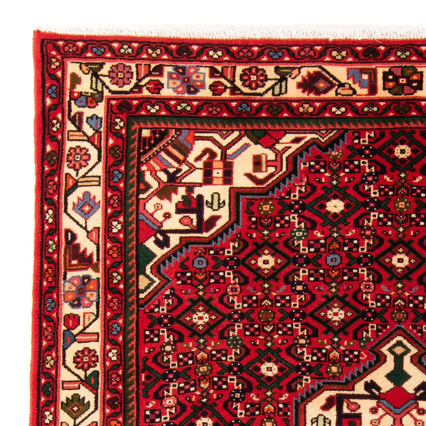 Hosseinabad Rug 198x153cm - Persian Rugs
