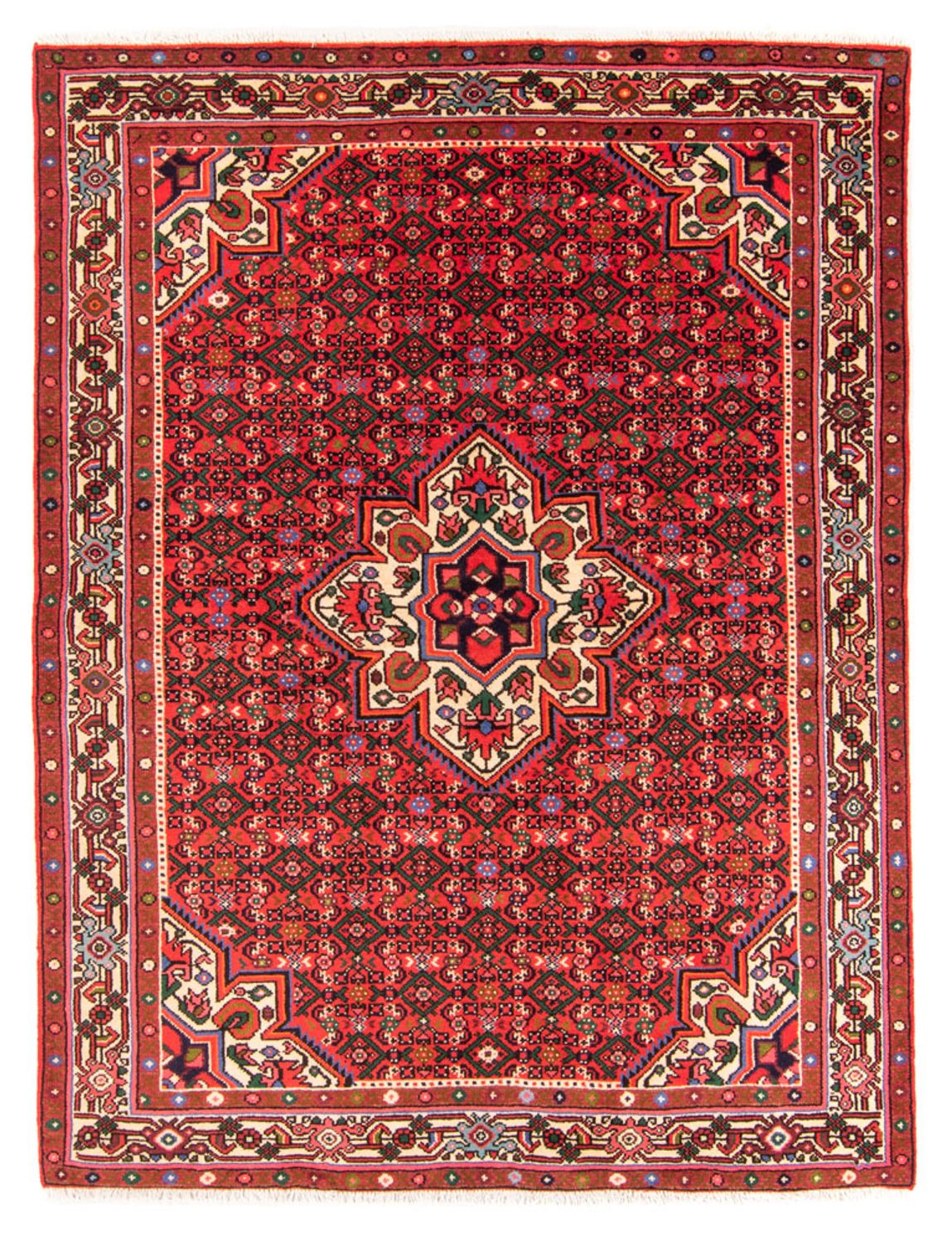 Perser Rug - Nomadic - 204 x 152 cm - red