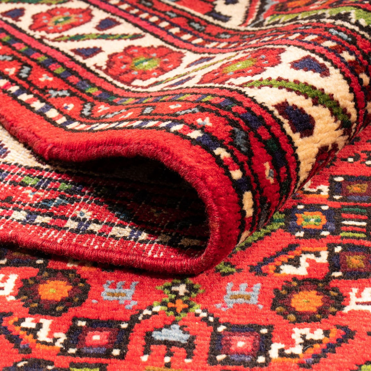 Perser Rug - Nomadic - 204 x 155 cm - red