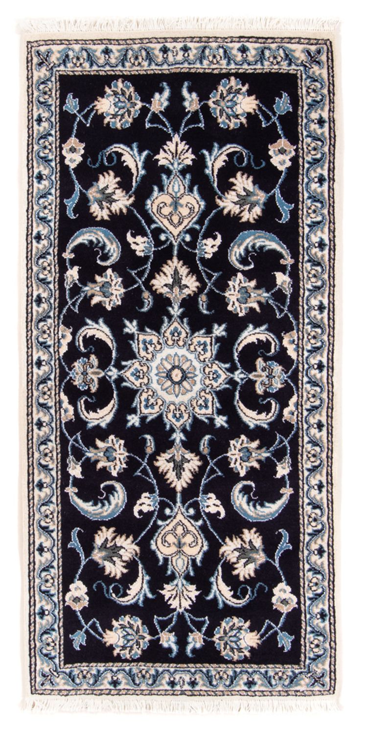 Perser Rug - Nain - 149 x 69 cm - dark blue