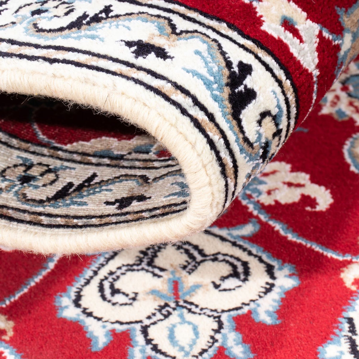 Perser Rug - Nain - 140 x 68 cm - red