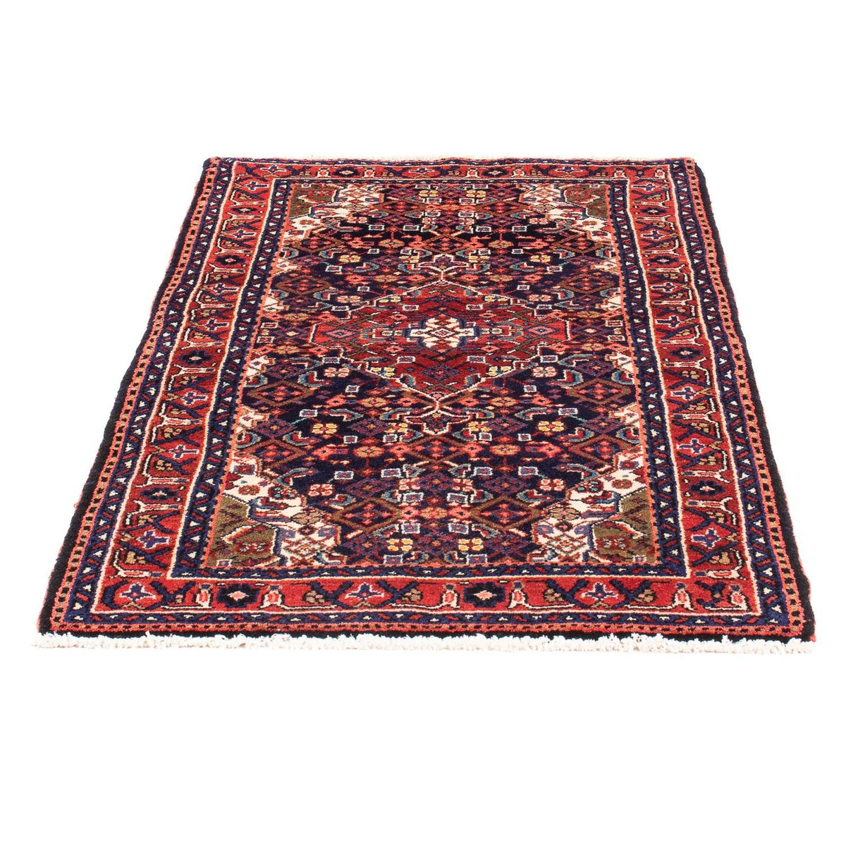 Perser Rug - Nomadic - 138 x 83 cm - dark blue