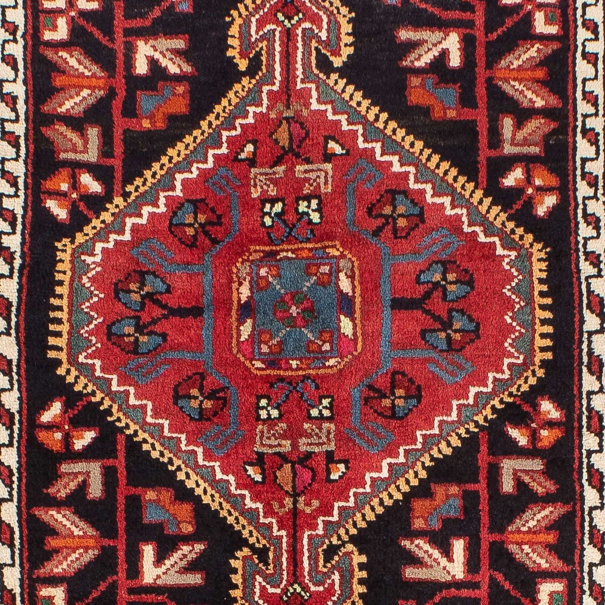 Perser Rug - Nomadic - 136 x 82 cm - dark blue