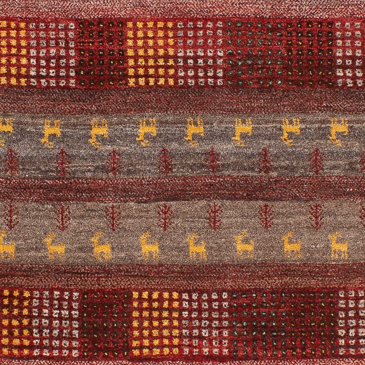 Gabbeh Rug - Loribaft Perser - 128 x 84 cm - multicolored