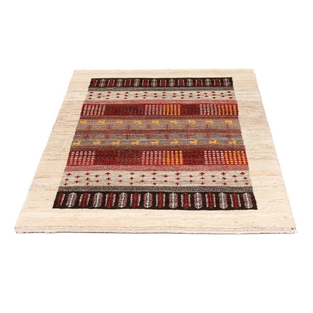 Gabbeh Rug - Loribaft Perser - 128 x 84 cm - multicolored