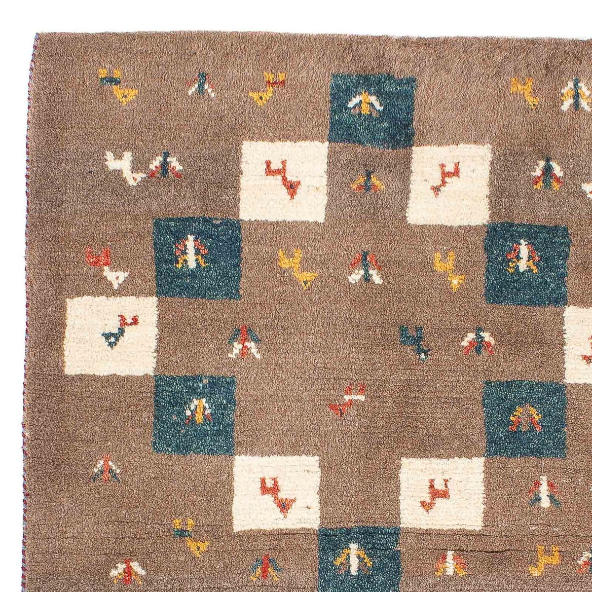 Gabbeh Rug - Perser - 139 x 82 cm - brown