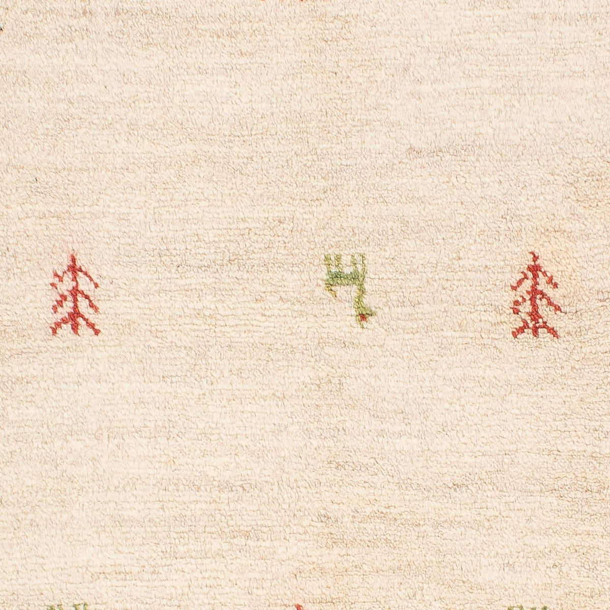 Gabbeh Rug - Perser - 125 x 77 cm - natural