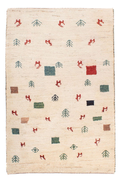 Persian Gabbeh Rug 83x124cm - Perserteppich Wollteppich