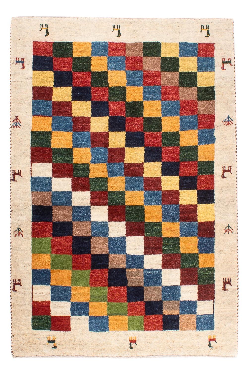 Gabbeh Rug - Perser - 125 x 86 cm - multicolored