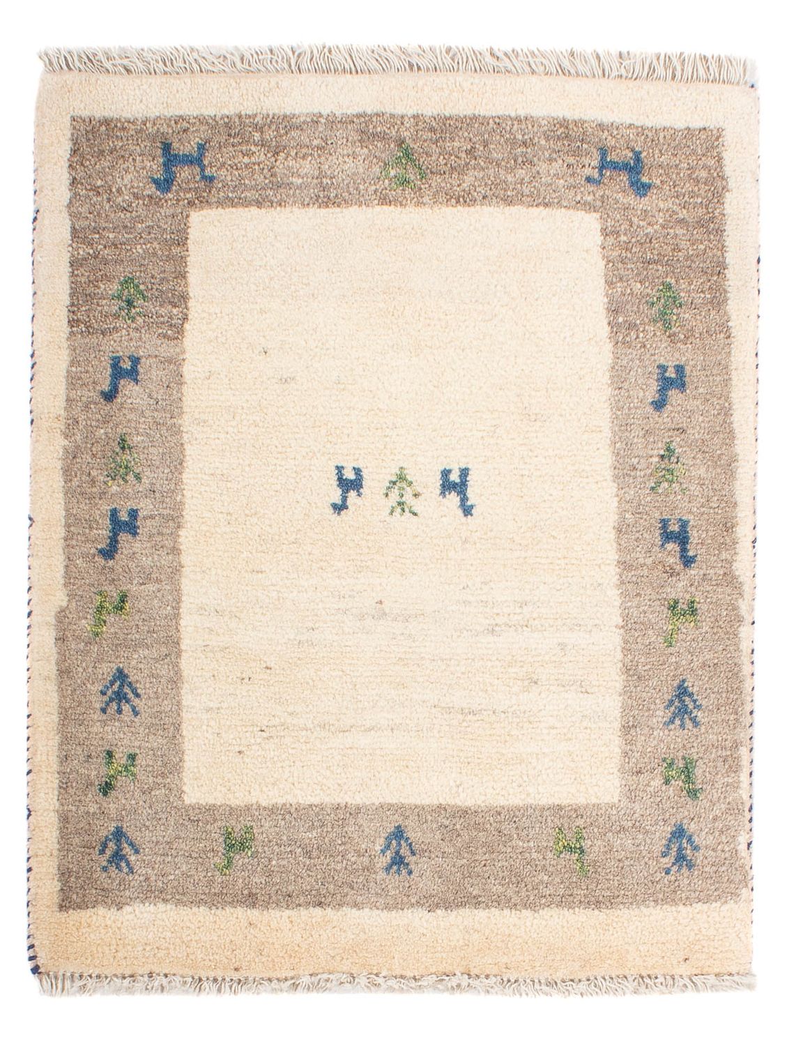 Gabbeh Rug - Perser - 90 x 65 cm - beige
