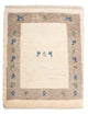Gabbeh Persisch Teppich 90x65cm - Perserteppich Wollteppich