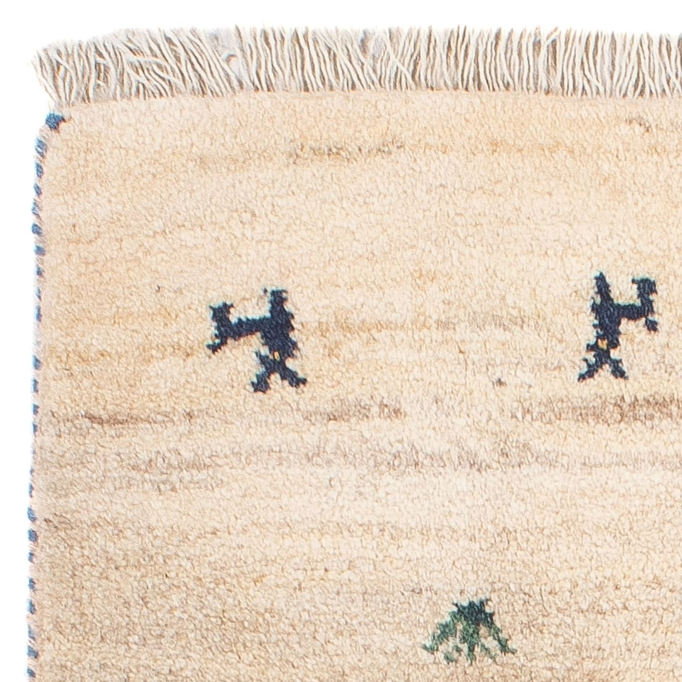 Gabbeh Persisch Teppich 60x40cm - Perserteppich Wollteppich