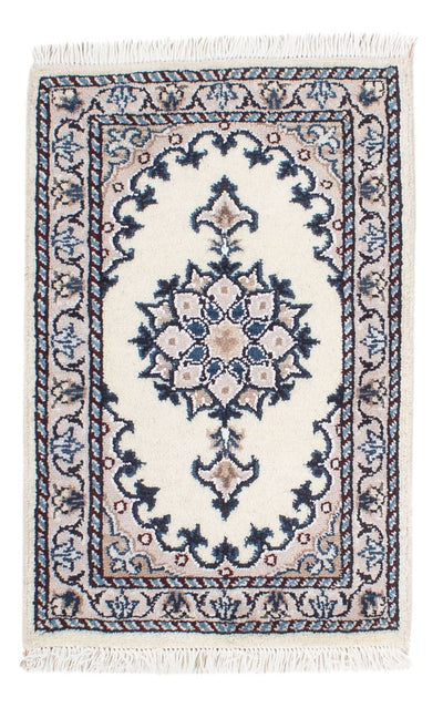 Nain - 12La Rug 40x60cm - Persian Rugs - beige