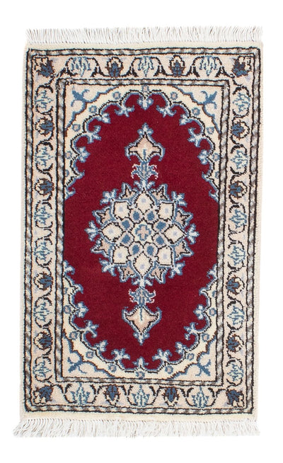 Nain - 12La Rug 40x60cm - Persian Rugs - wine red