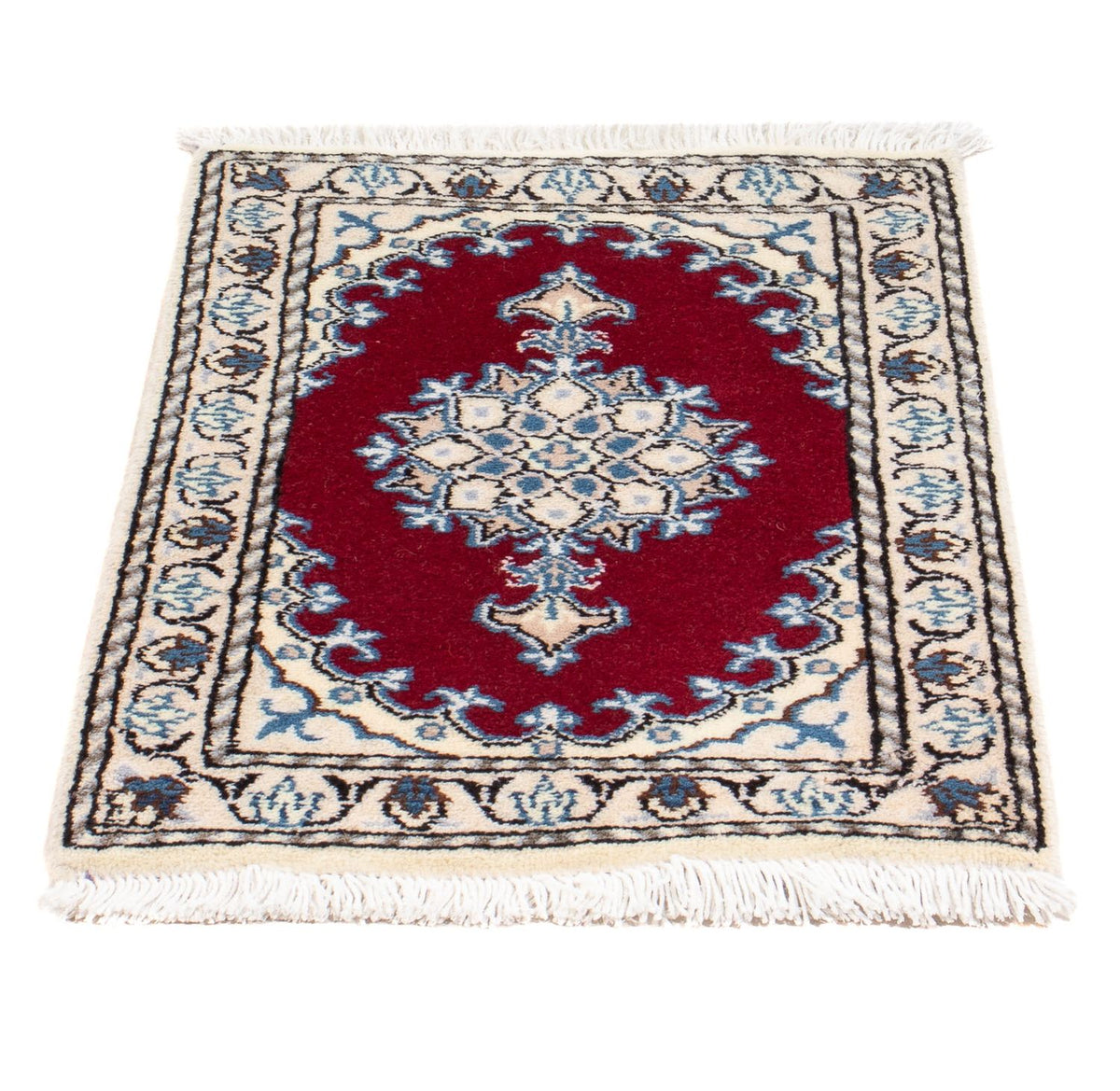 Perser Rug - Nain - 60 x 40 cm - wine red