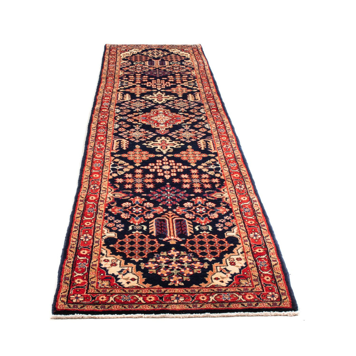 Runner Perser Rug - Classic - 382 x 80 cm - dark blue