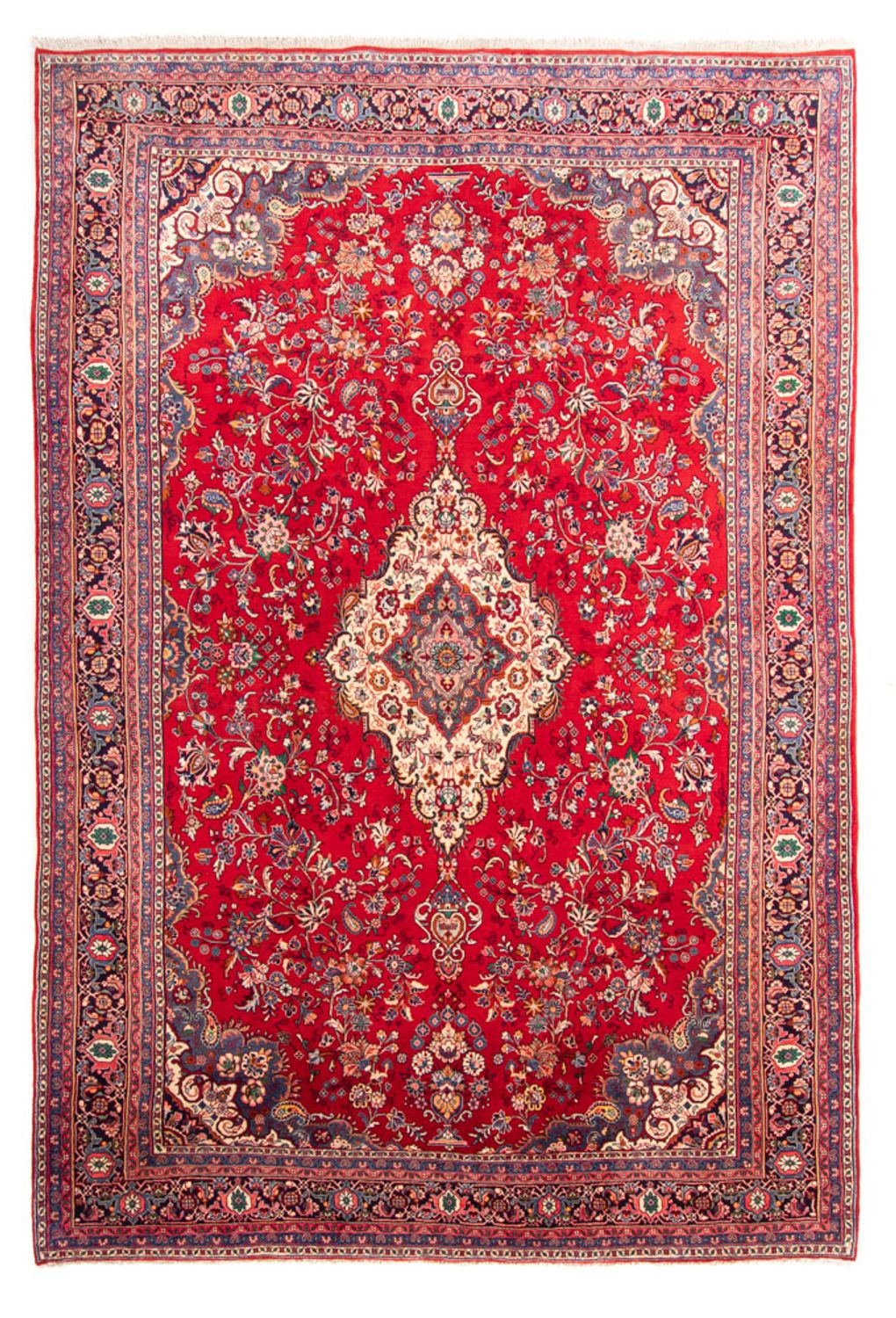 Perser Rug - Keshan - 311 x 215 cm - red