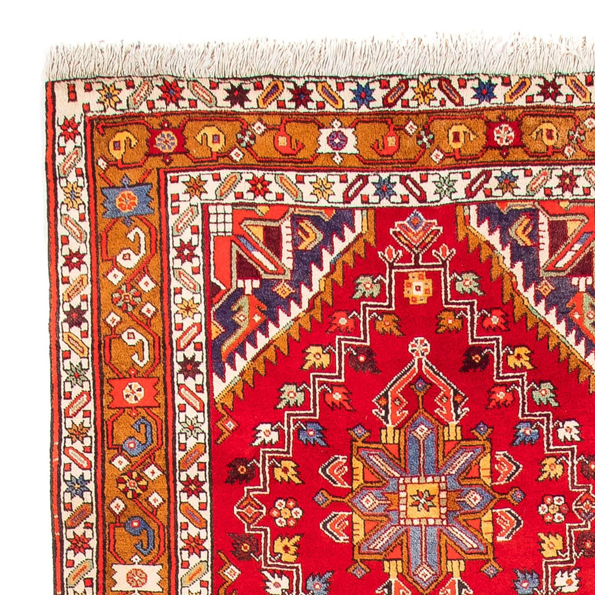 Perser Rug - Nomadic - 307 x 122 cm - red